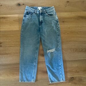 H&M High Rise Ankle Jeans
